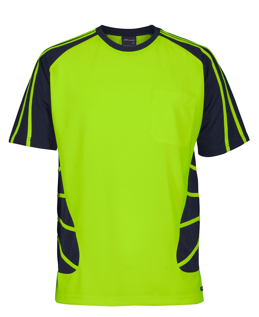 HI VIS SPIDER TEE