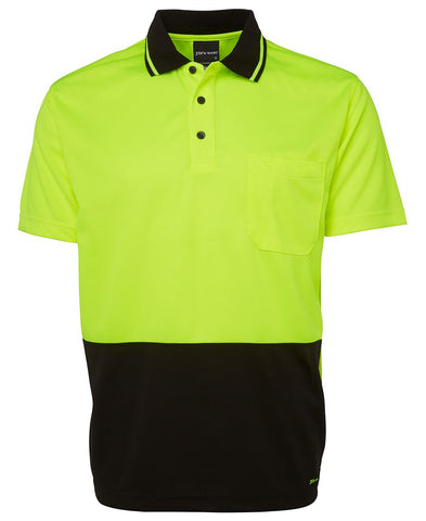 JB's Adults and Kids Hivis Non Cuff Traditional Polo