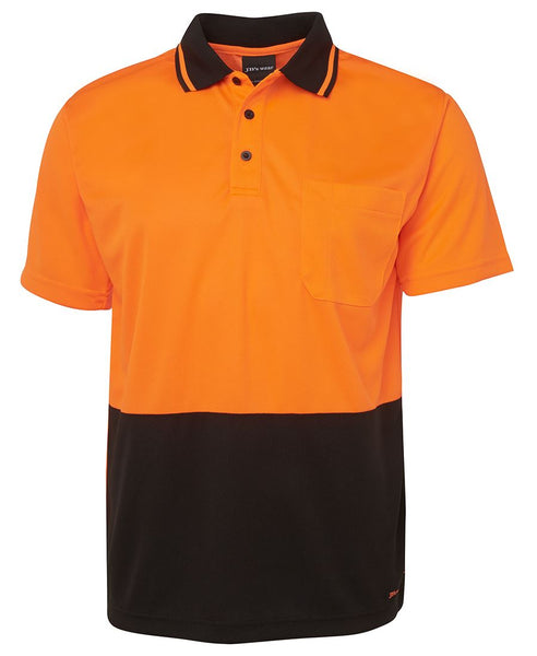 JB's Adults and Kids Hivis Non Cuff Traditional Polo