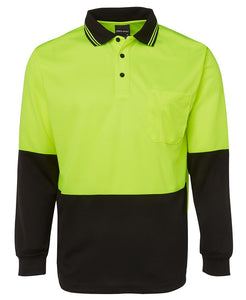 JB's Hi Vis L/S Trad Polo