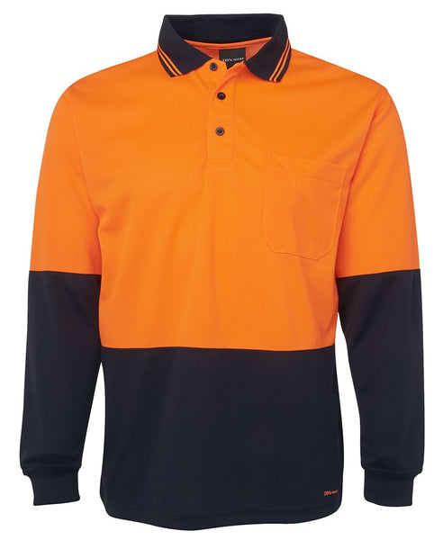 JB's Hi Vis L/S Trad Polo