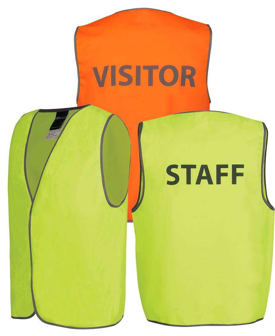 HI VIS SAFETY VEST SECURITY/STAFF/VISITOR