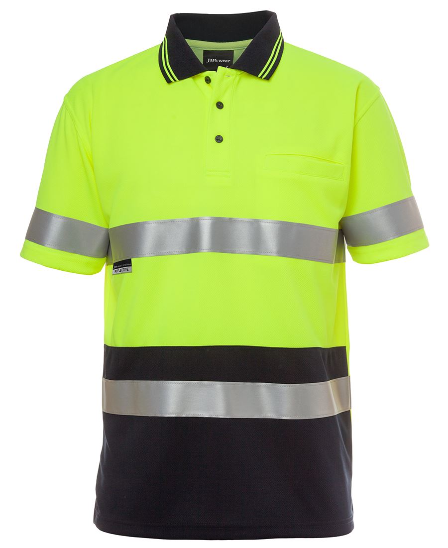 HI VIS S/S (D+N) TRADITIONAL POLO