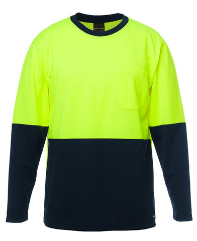JB'S HI VIS LONG SLEEVE TRADITIONAL T-SHIRT