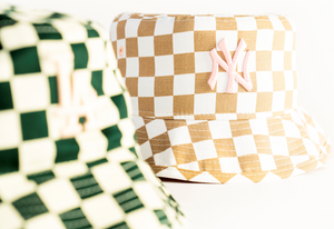 New Era Checkered Bucket Hats